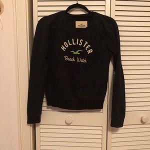 Hollister Beach Watch Dark Blue Sweatshirt